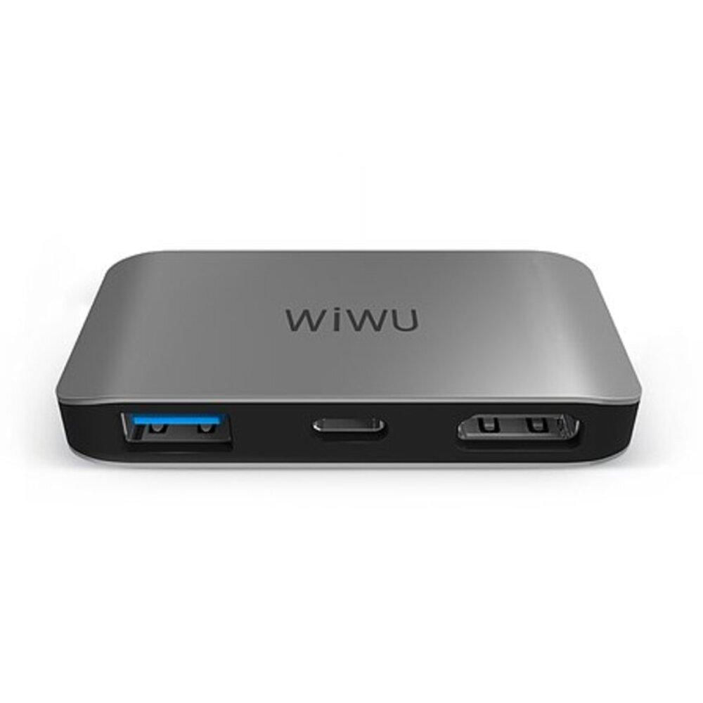 Adaptador Tipo C 3 En 1:Hdmi, Tipo C, Usb 3.0 img #1