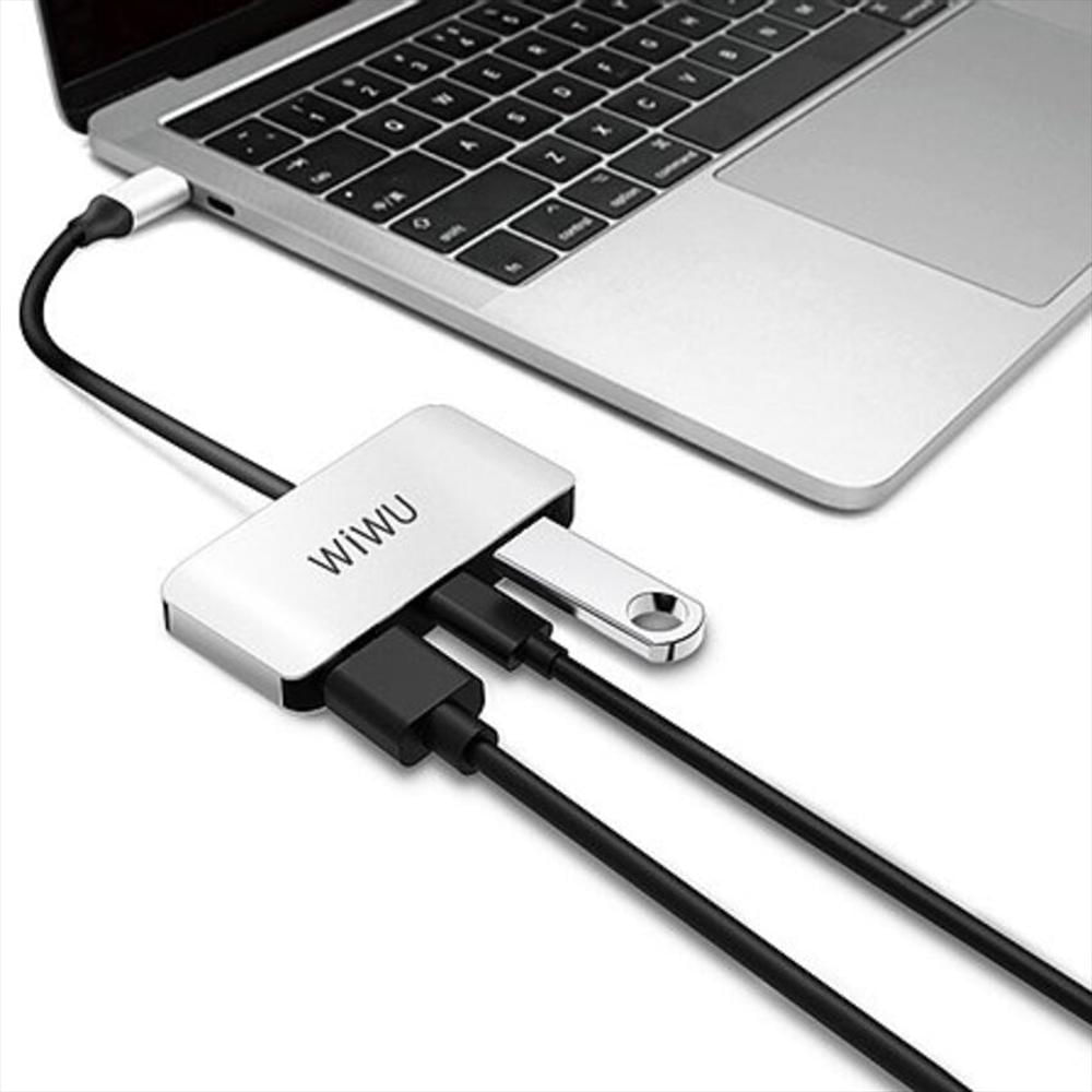 Adaptador Tipo C 3 En 1:Hdmi, Tipo C, Usb 3.0 img #3