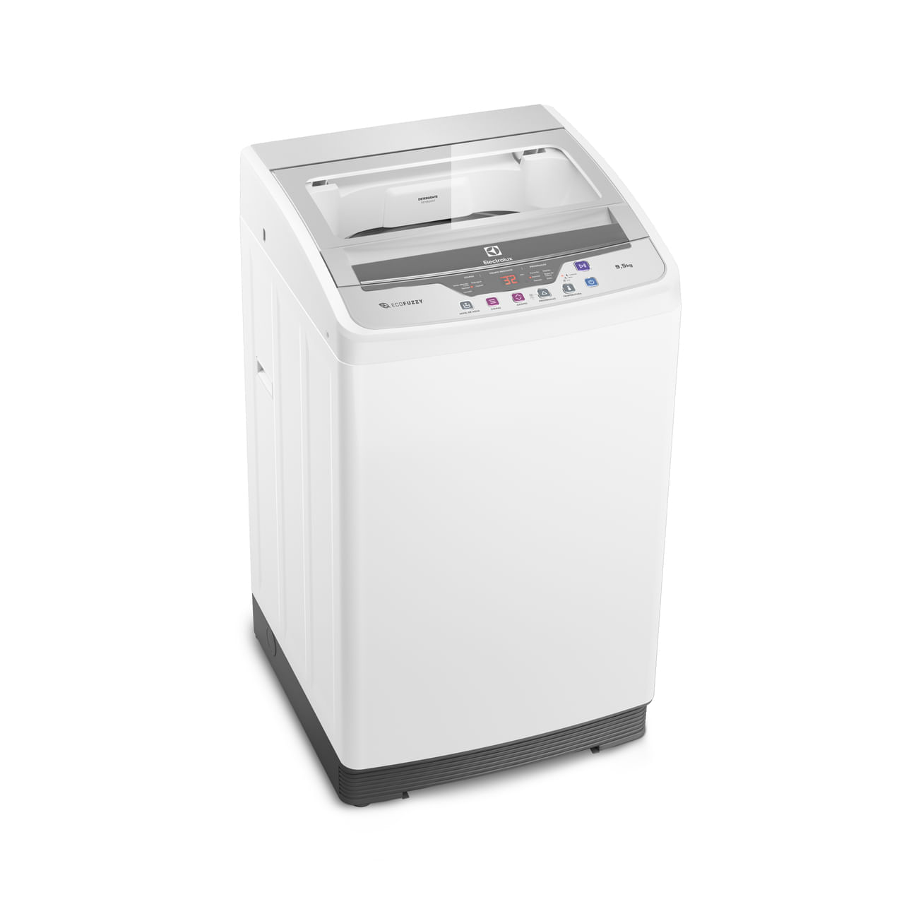 Lavadora automática Carga Superior 9.5kg Eco Fuzzy Electrolux EWIV09D3OSGUW Blanca img #1