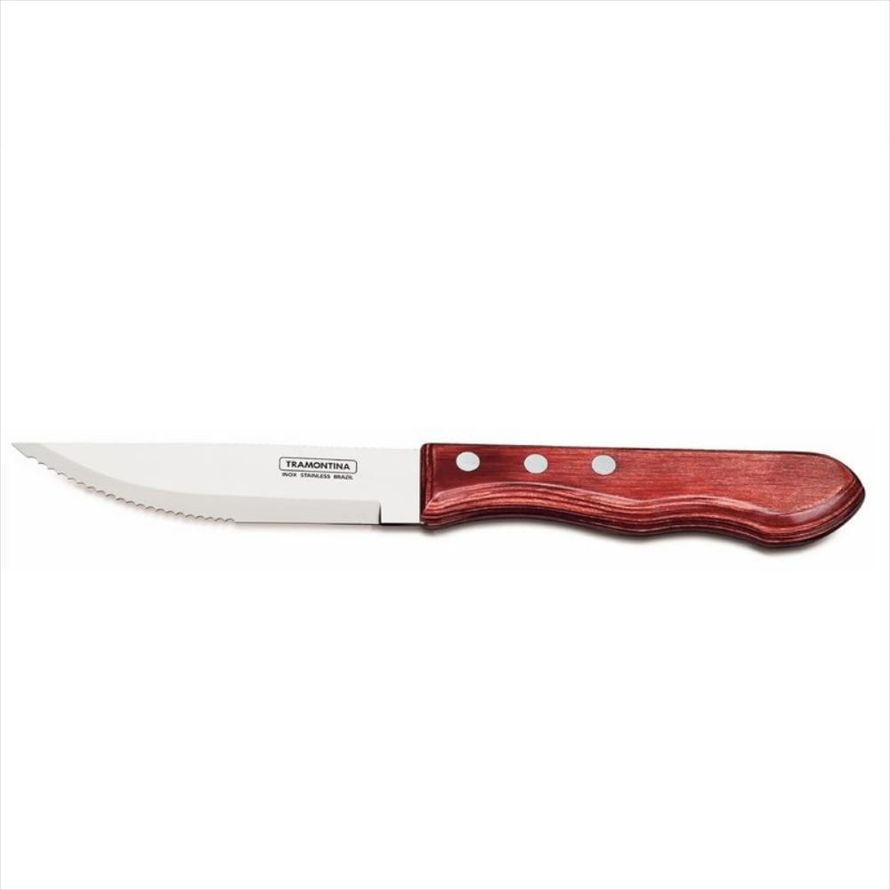 Cuchillo Asado 5 Pulg Polywood Tramontina 21116 075 -Rojo img #1