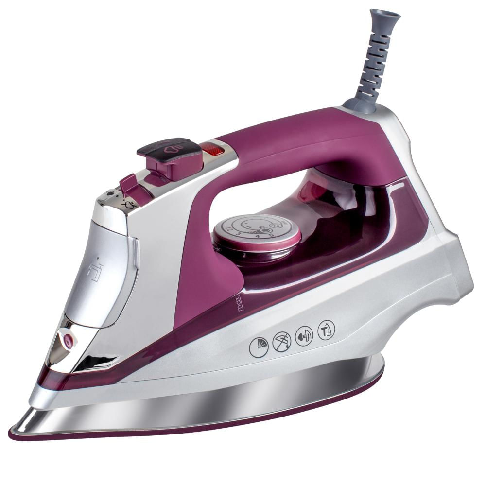 Plancha Black & Decker Vapor Vertical 1600W Titanio D3035 img #1