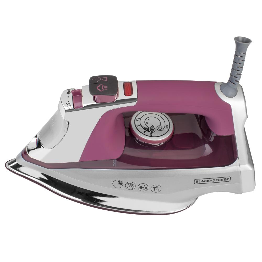 Plancha Black & Decker Vapor Vertical 1600W Titanio D3035 img #3