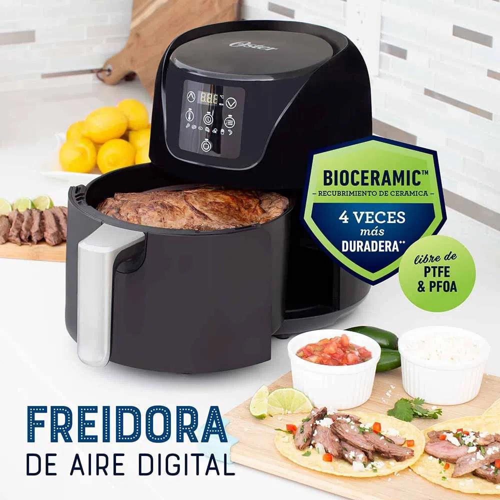 Freidora de aire digital Oster® de 1.8L con recubrimiento