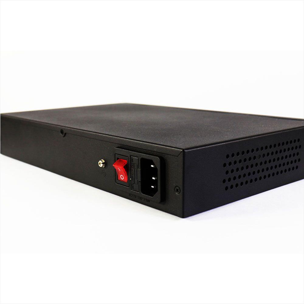 Switch De 8 Puertos Ethernet Poe 10/100Mbps 120W Sat img #2