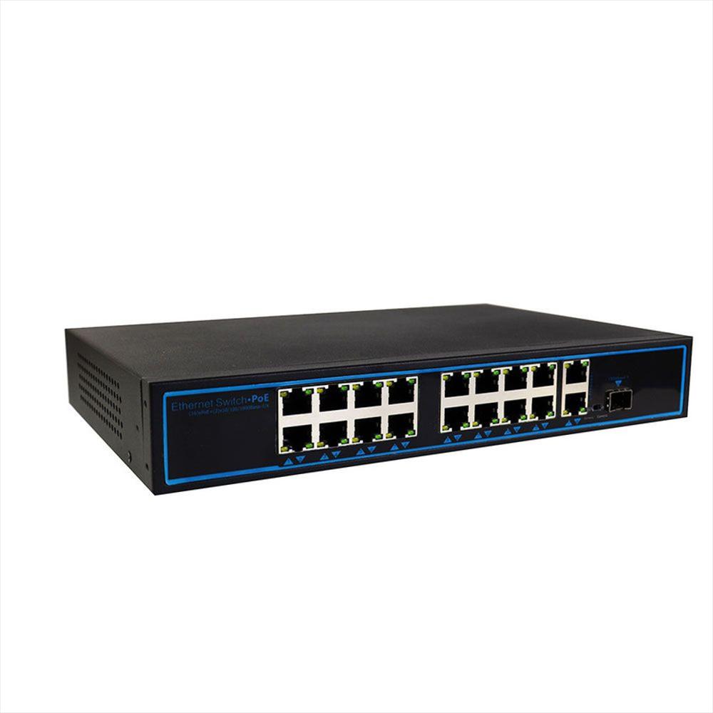 Switch De 8 Puertos Ethernet Poe 10/100Mbps 120W Sat img #3