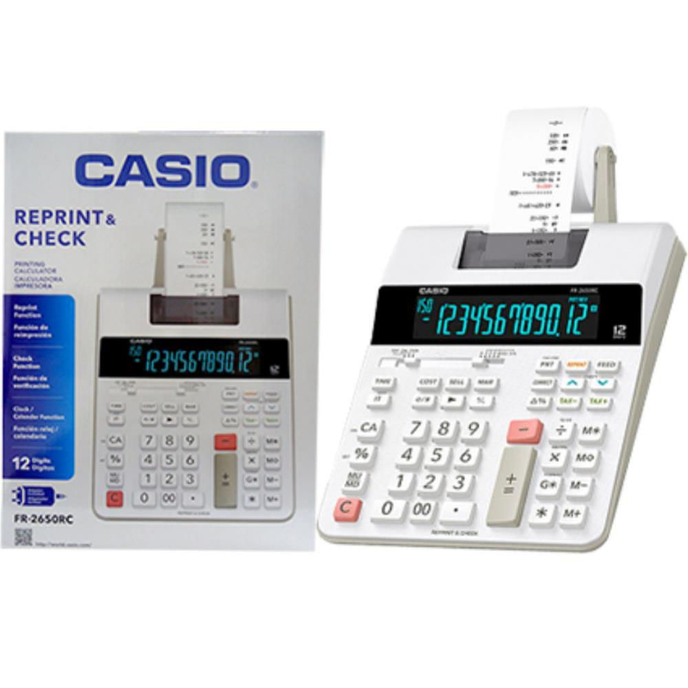 Calculadora casio con cheap rollo