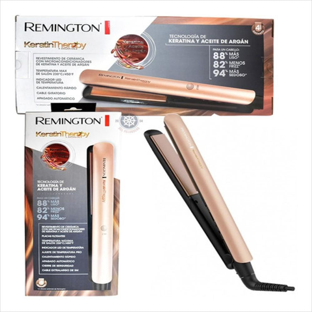 Plancha Remington Keratina Y Aceite De Argan
