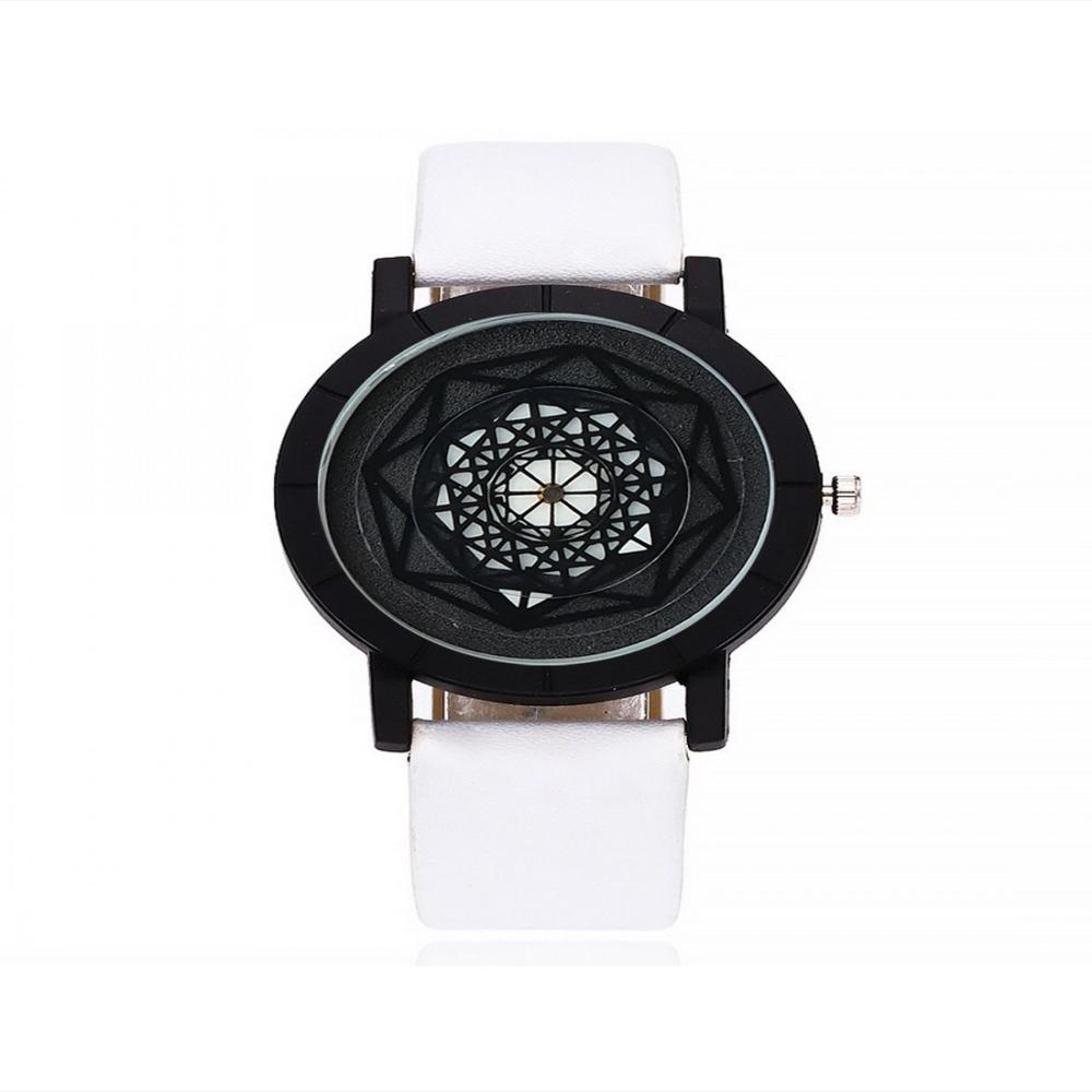 Reloj Espiral Giratorio Unisex Blanco Sport img #1