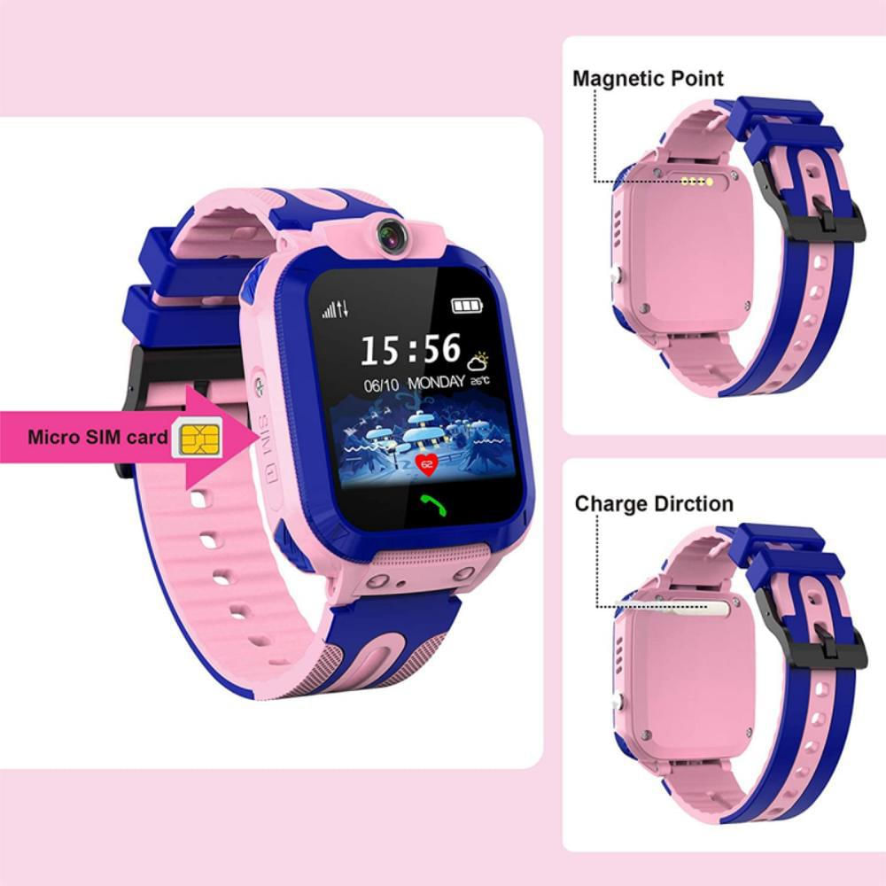 Reloj inteligente para niños - Kids Tracker G300 Azul / Rosa