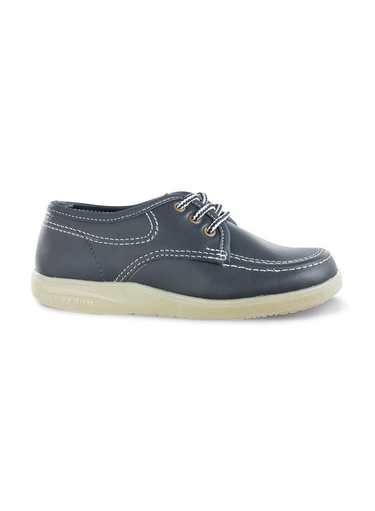 Zapatos Escolares Bachiller Para Mujer Croydon 25 Azul