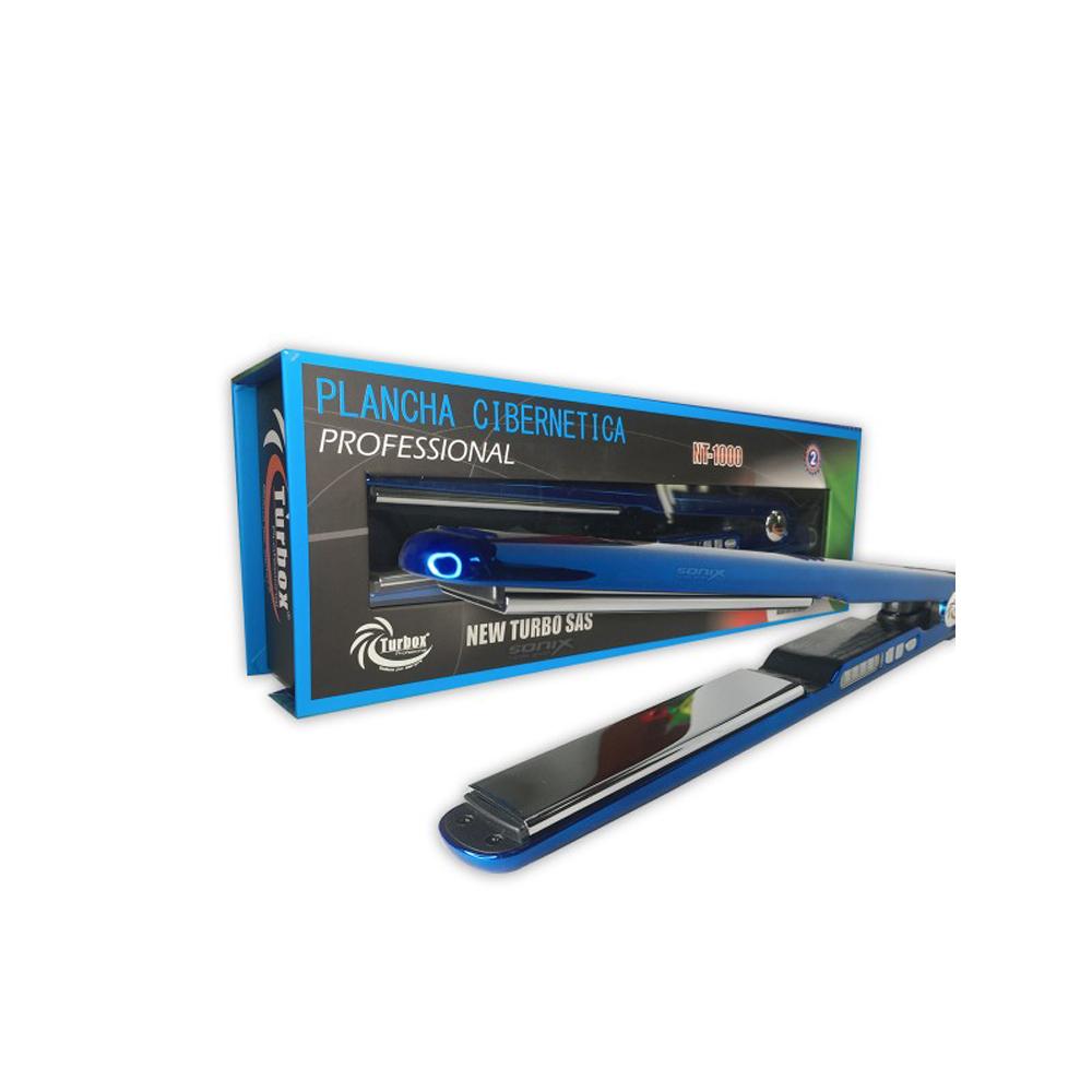 Plancha Alisadora Cabello Turbox Nt 1000 Cibernética Turmalina 450F