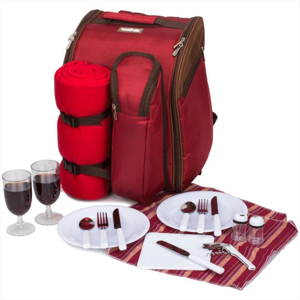 Mochila De Pincin Para 2 Personas Color Rojo Apollo Walker img #1