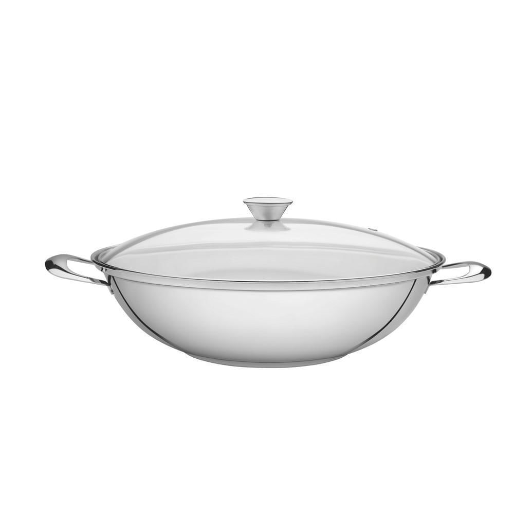Wok 34 Cm Tramontina 62378 340 Plateado img #1