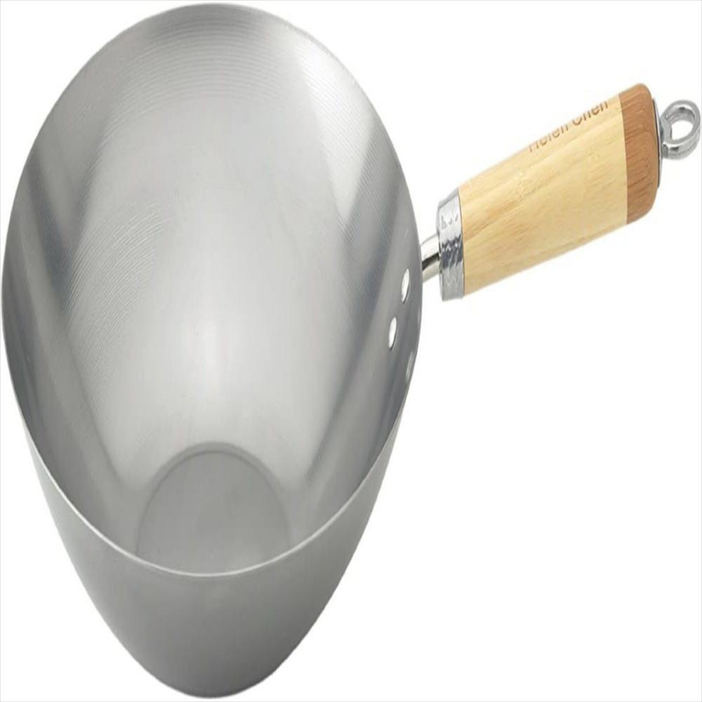 Sartén Wok Stir Fry De Cocina Asiática De Acero Al Carbono img #2