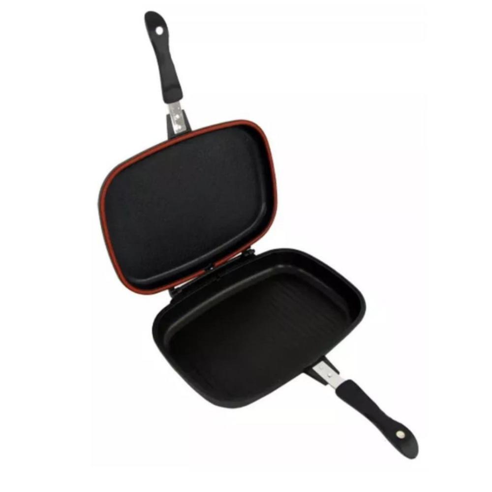 Sartén Doble Parrilla Dessini Dual Grill Antiadherente 36Cm img #3
