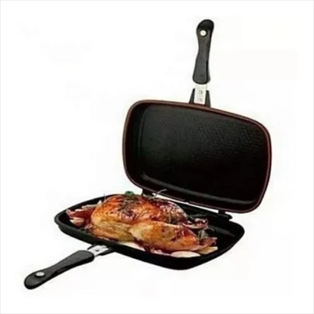 Sartén Doble Parrilla Dessini Antiadherente 32 Cm img #2