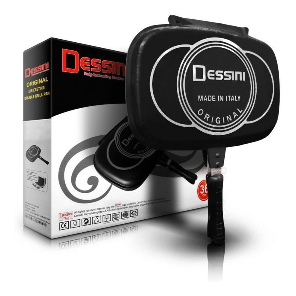 Sartén Doble Parrilla Dessini Antiadherente 32 Cm img #3