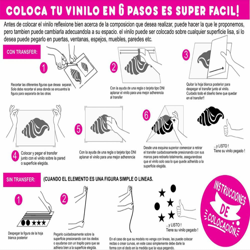 Vinilo Adhesivo Sticker Pestañas Negras X 100 Uds img #2