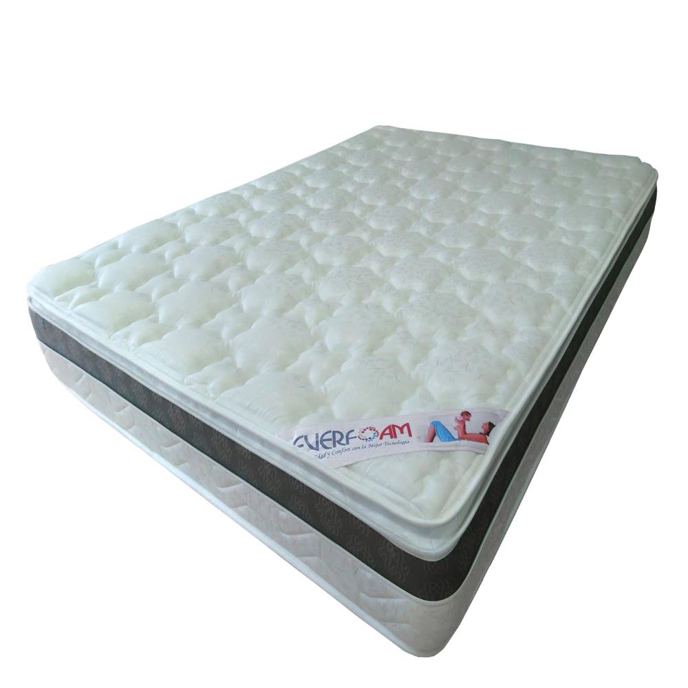 Combo Everfoam Healthy Queen 180*190 Cm + Base Cama img #2