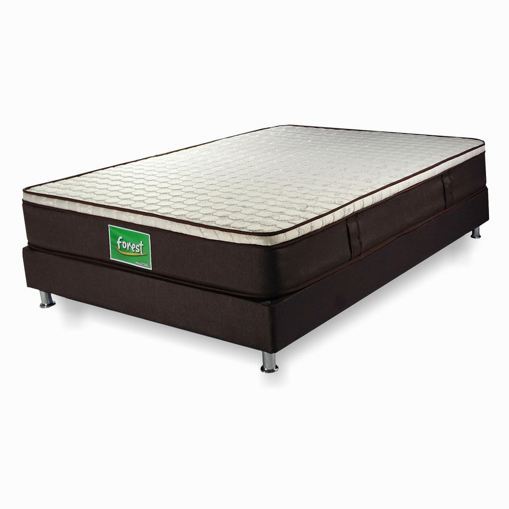 Combo Colchon Forest Onetop + Base Cama 160 X 190 Negro