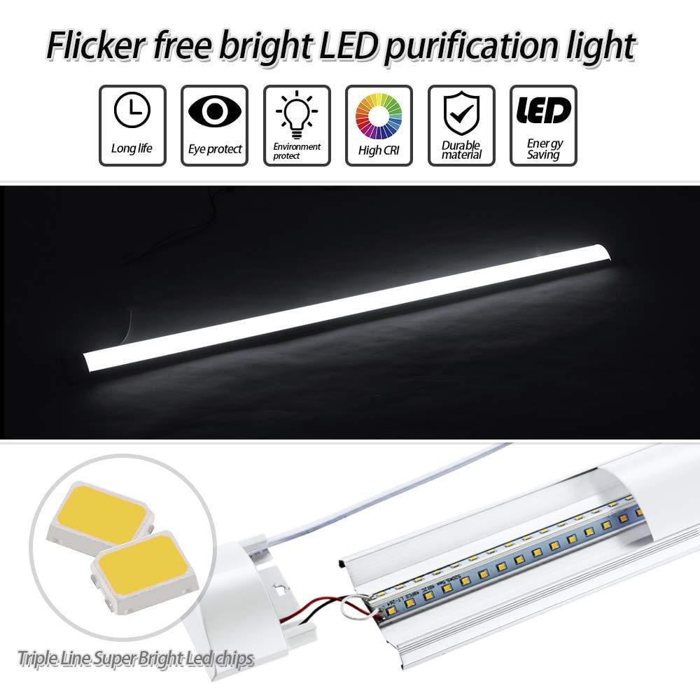 Lampara Led 18W Sobreponer Antipolvo Techo 60Cm Certificada img #2