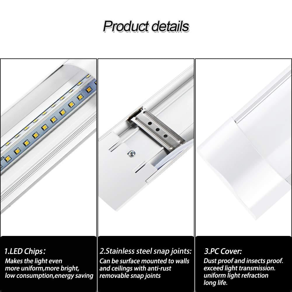Lampara Led 18W Sobreponer Antipolvo Techo 60Cm Certificada img #3