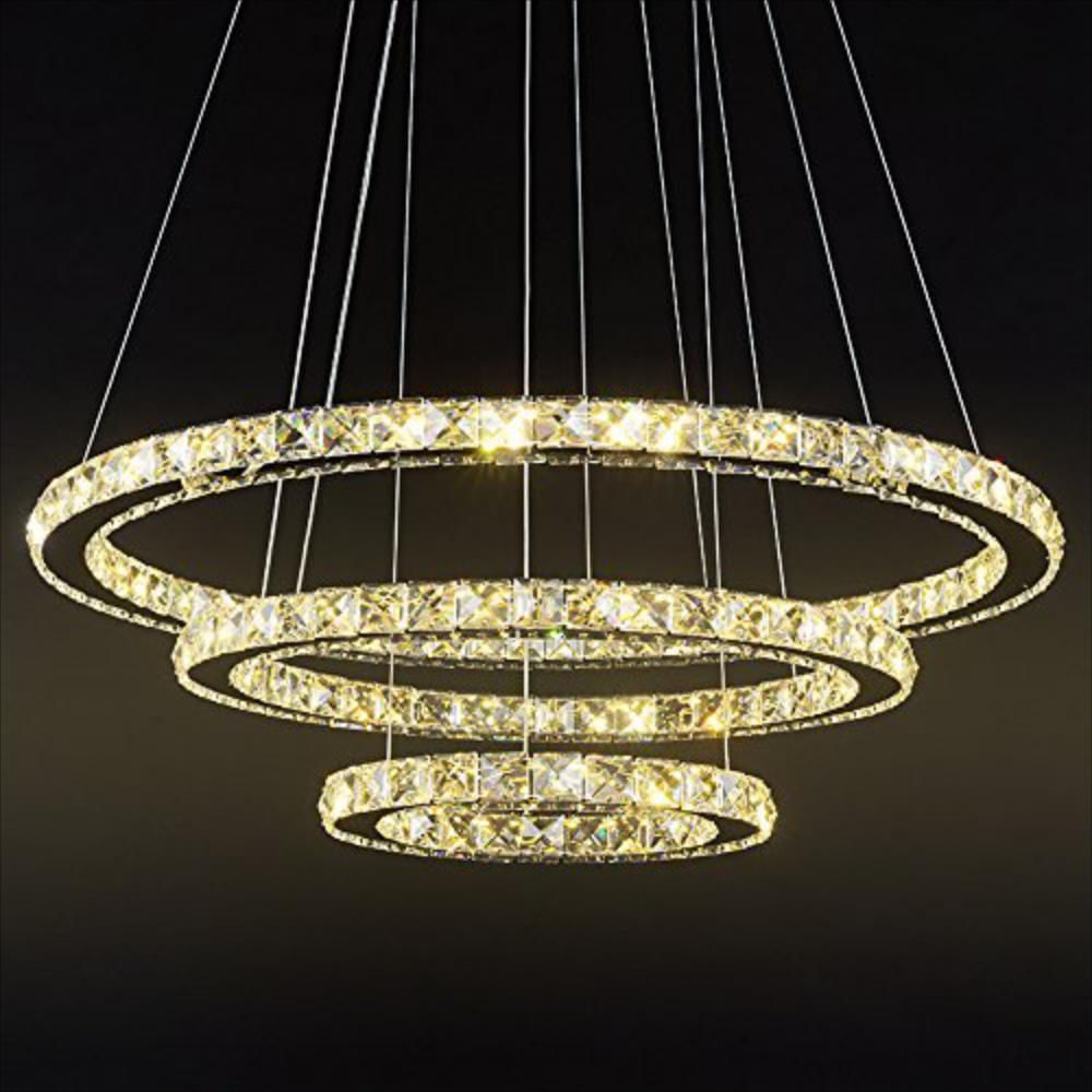 Lámpara Arañas De Cristal Luces De Techo Modernas Llevó. img #5