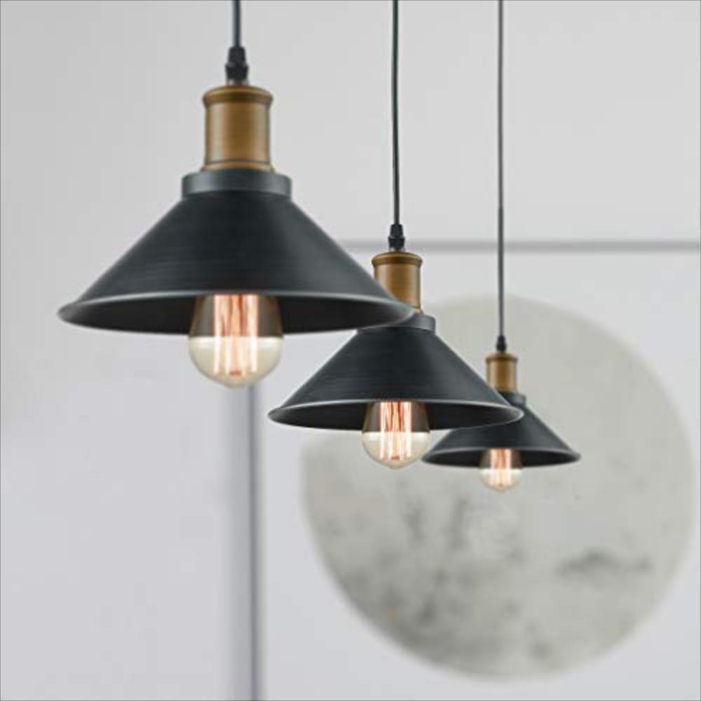 Luz De Techo 3 Luces Colgantes De Metal Cocina. img #4