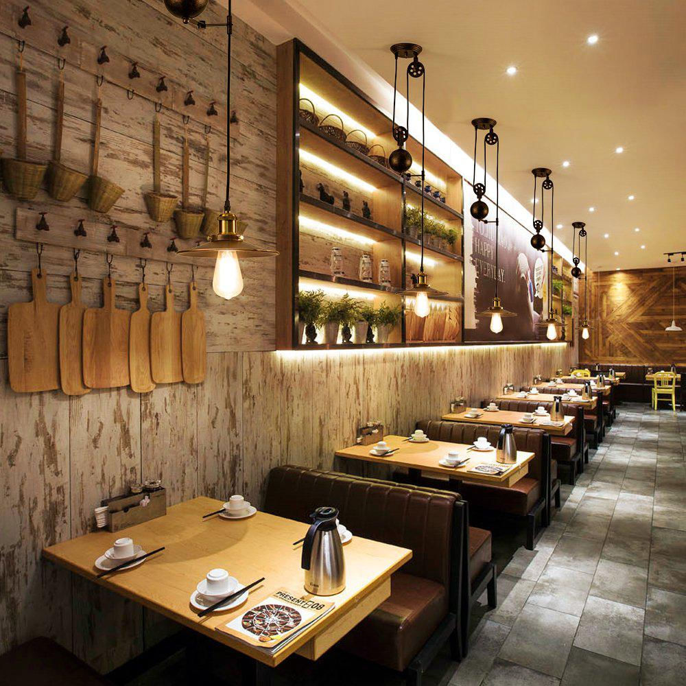 Lmpara Colgante De Polea Industrial img #2