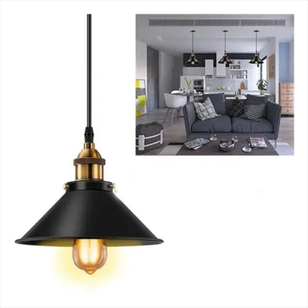 Lampara De Techo Retro Tipo Industrial Vintage Colgante Aniu img #2