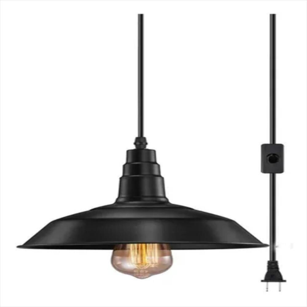 Lampara De Techo Loft Industrial Vintage Colgante + Swiche / Fadimikoo