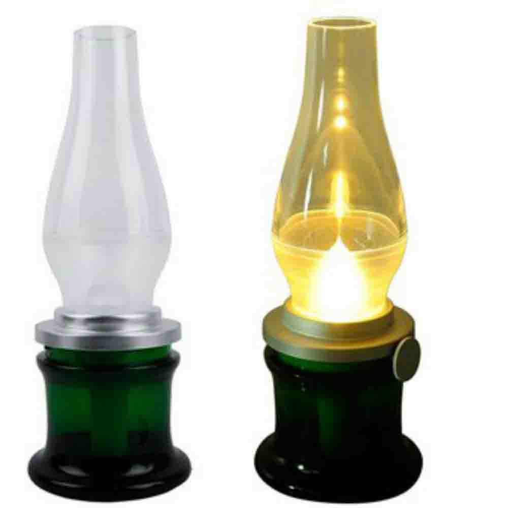Lampara De Noche Led Retro Función Enciende Y Apaga Soplido img #2