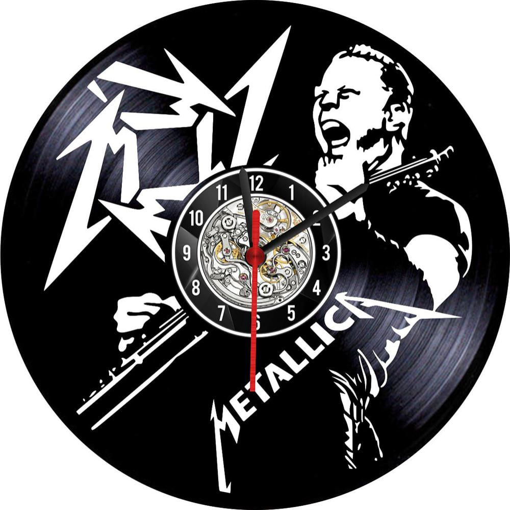 Reloj De Pared – Disco Vinilo – Metallica – coHeto – Tienda en Línea