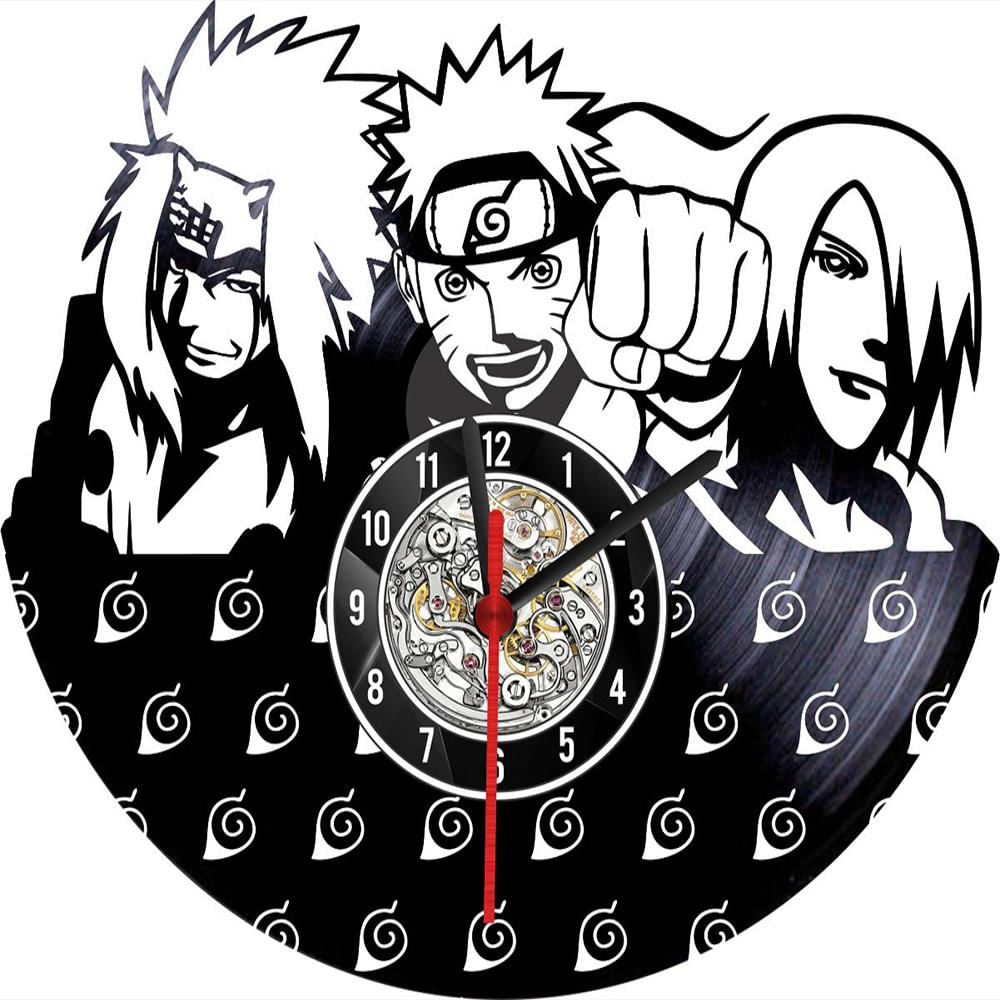 Reloj En Vinilo Lp / Vinyl Clock Naruto img #2