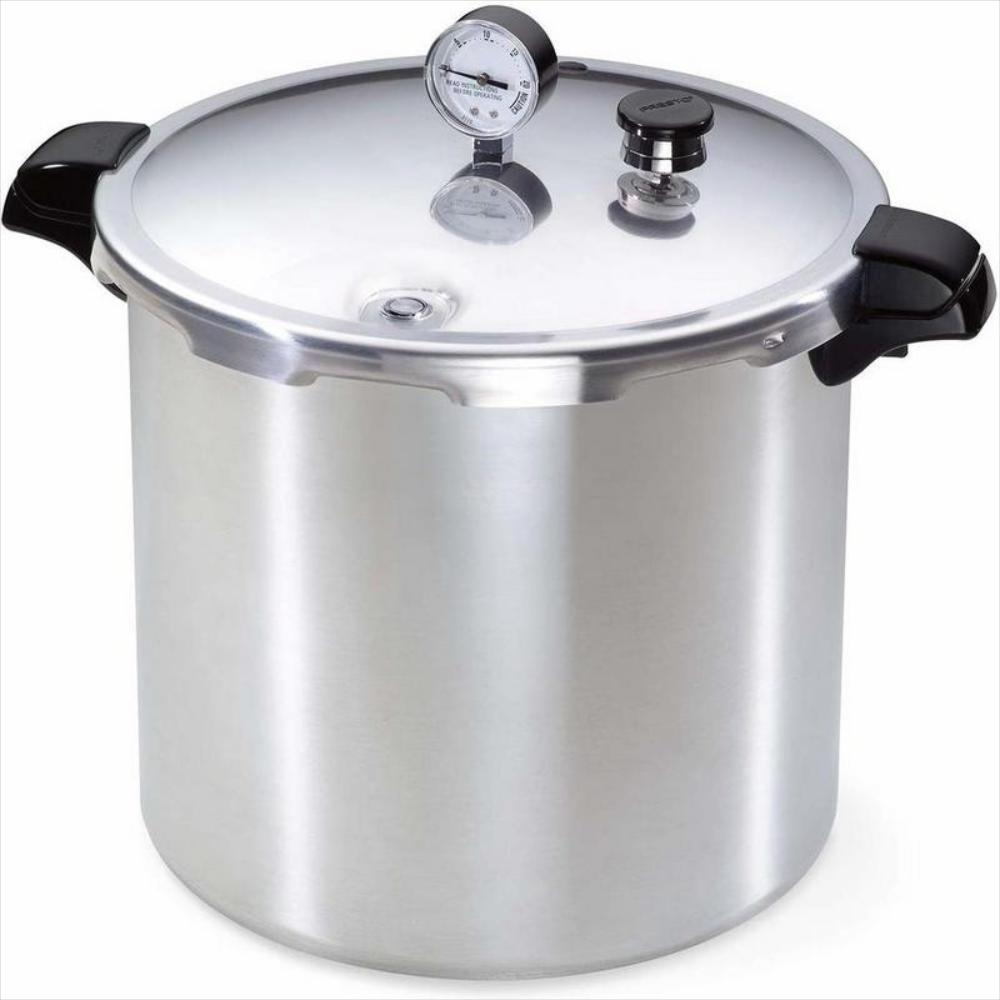 Olla De Presión Compatible Con Inducción De 21.5 Litros
