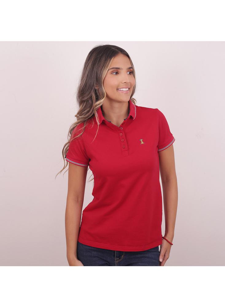 Camisa polo best sale de mujer