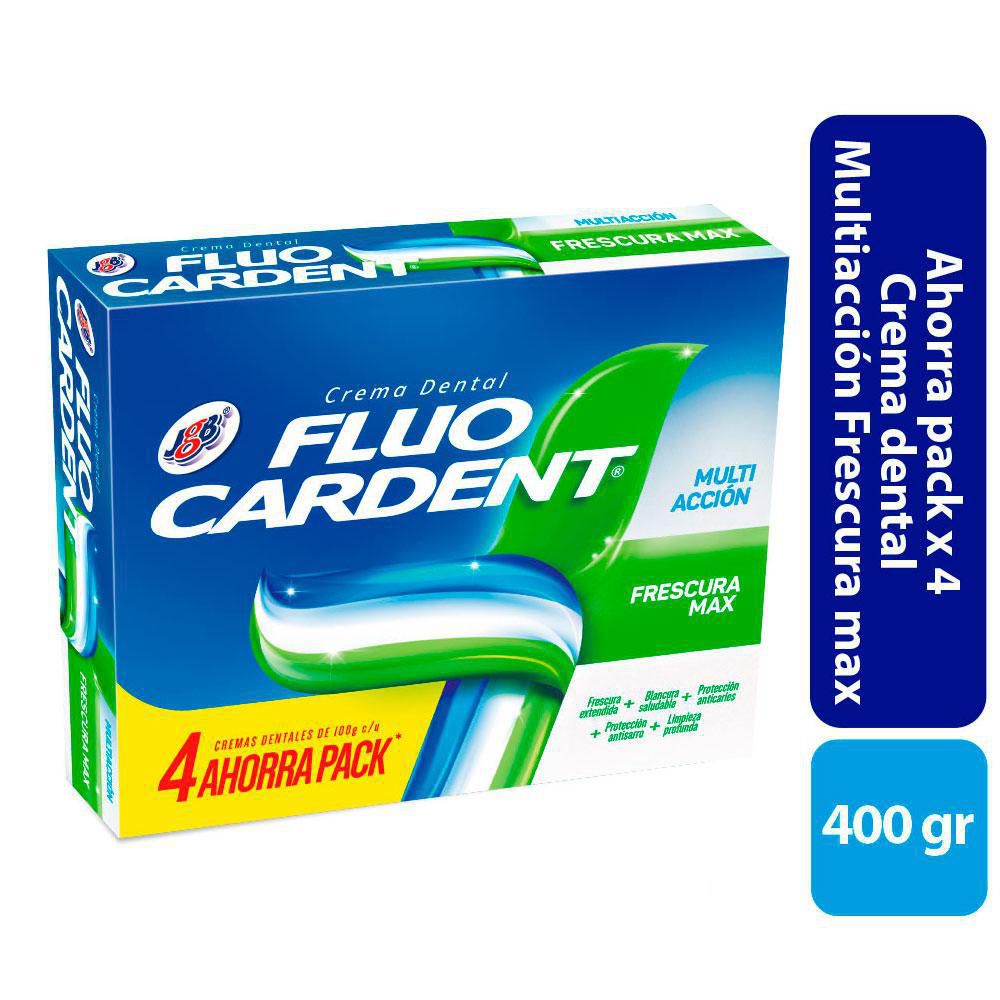 Of crema multiaccion fresc max FLUOCARDENT 300 ml