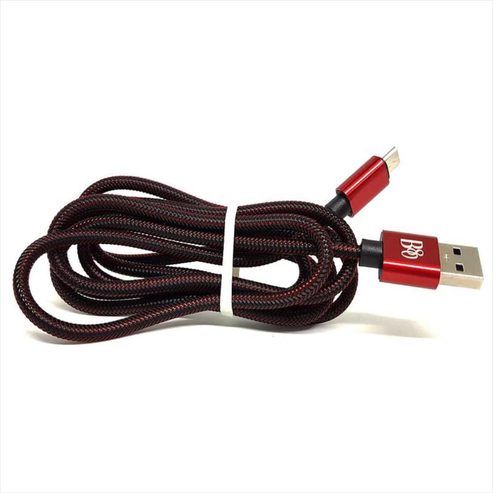 exito.com | Cable B80 V8 Tejido Rojo