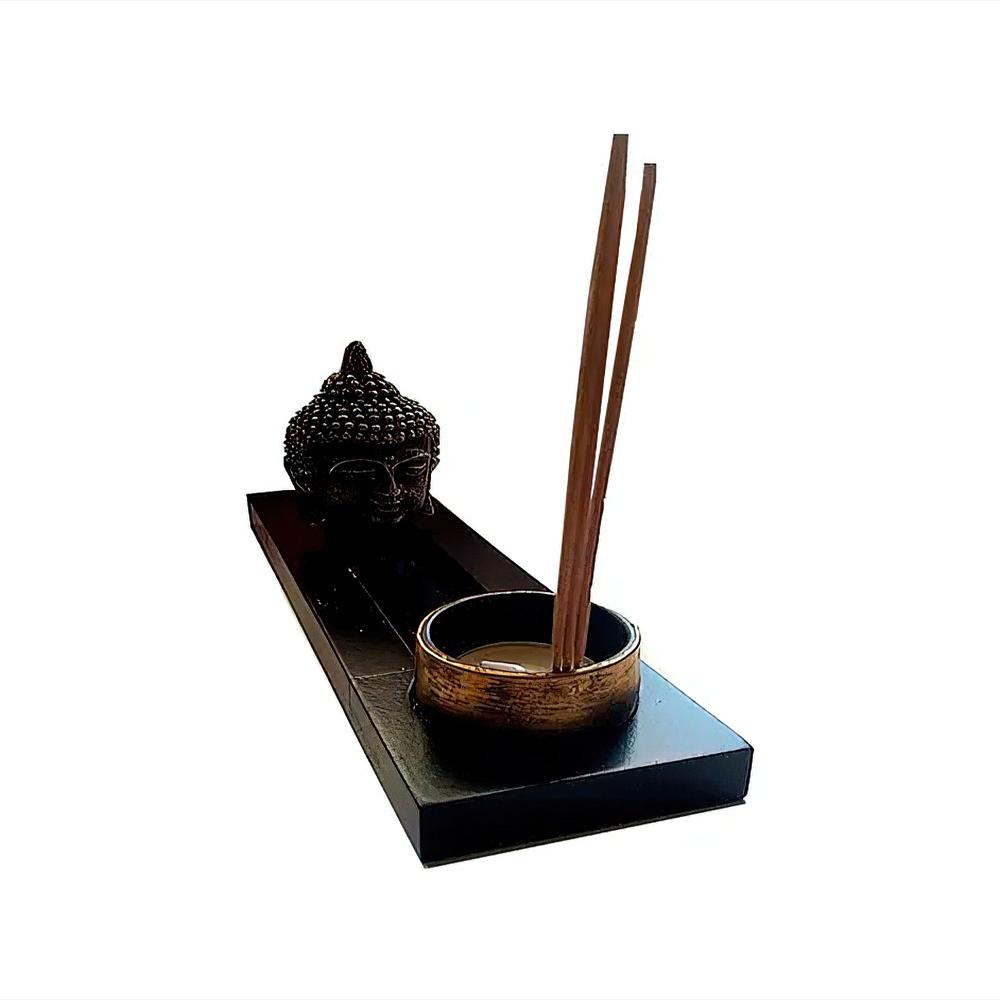 Porta Incienso Meditación Buda Zen 24cm — El Capitán