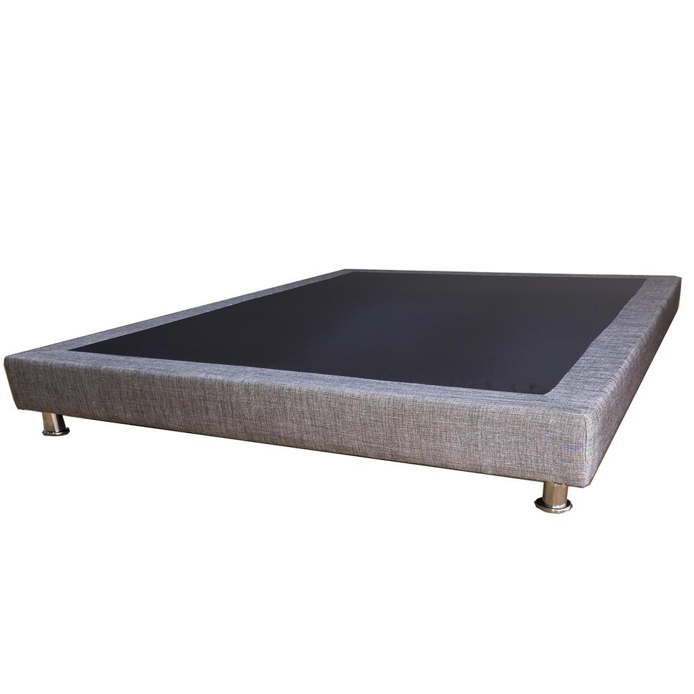 Base Cama Dorbie 140 X 190 Doble Sintético Chocolat