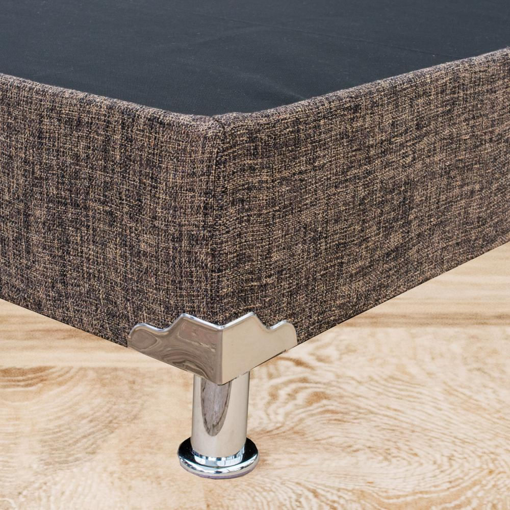 Basecama Somier Premium Café Tela Exclusiva 200X200 Modular img #2