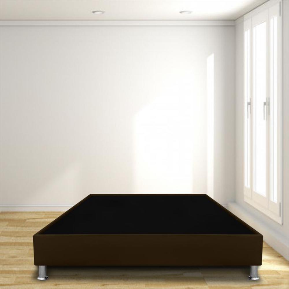 Base Cama Magic Class Pestaña 90X190 Ecocuero Cafe