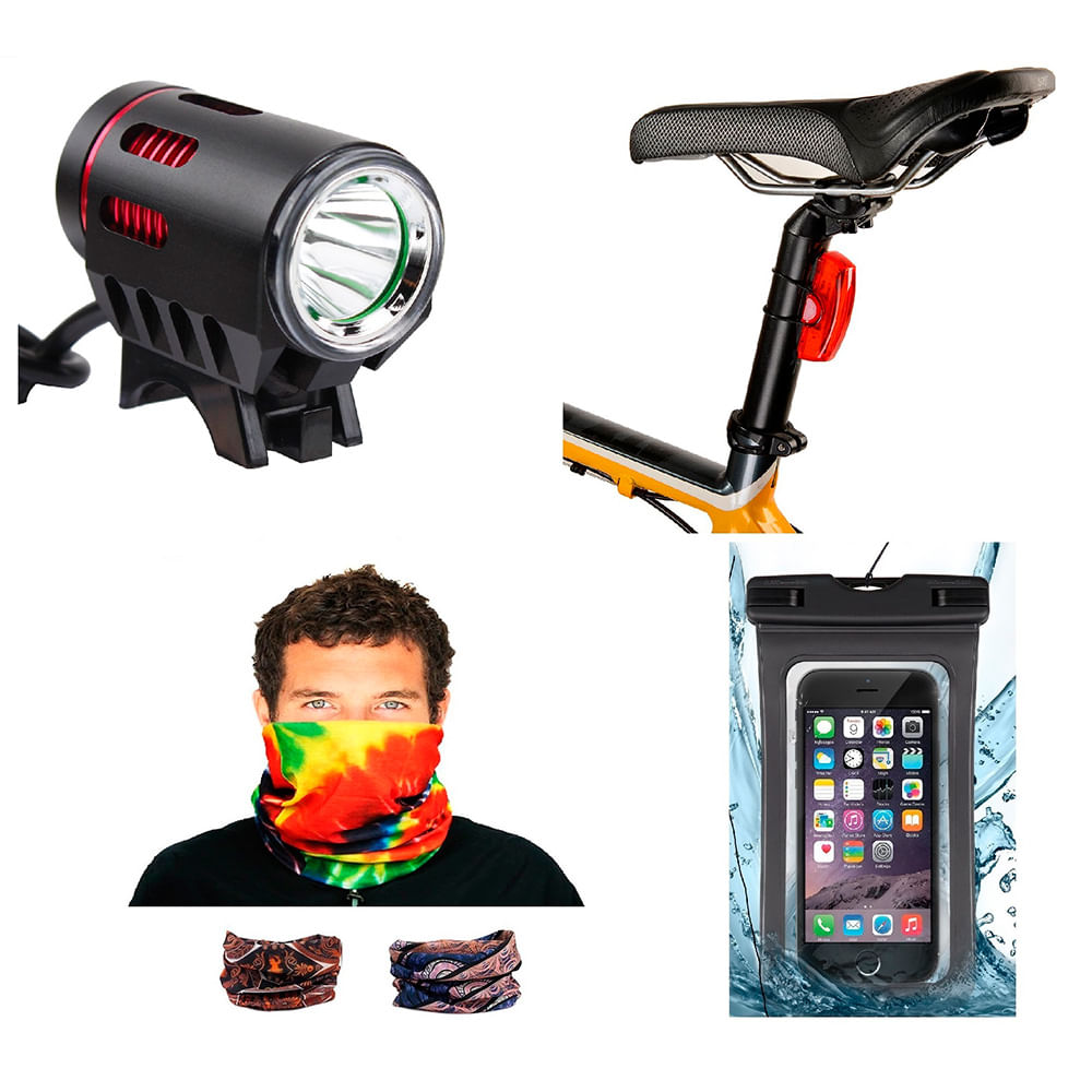 Combo + Luz Ojo Angel + Stop + Bandana + Estuche img #1