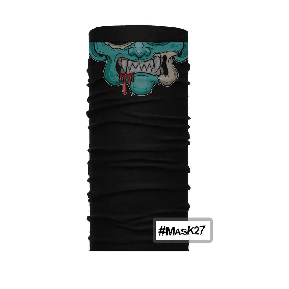 Cuello Multiusos Negro Mascara Zombie 02 Ciclismo Moto img #1