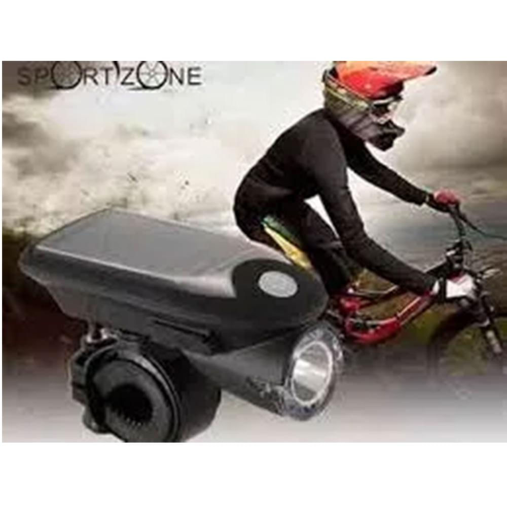 Linterna Led Solar Para Bicicletas Full Potencia img #3