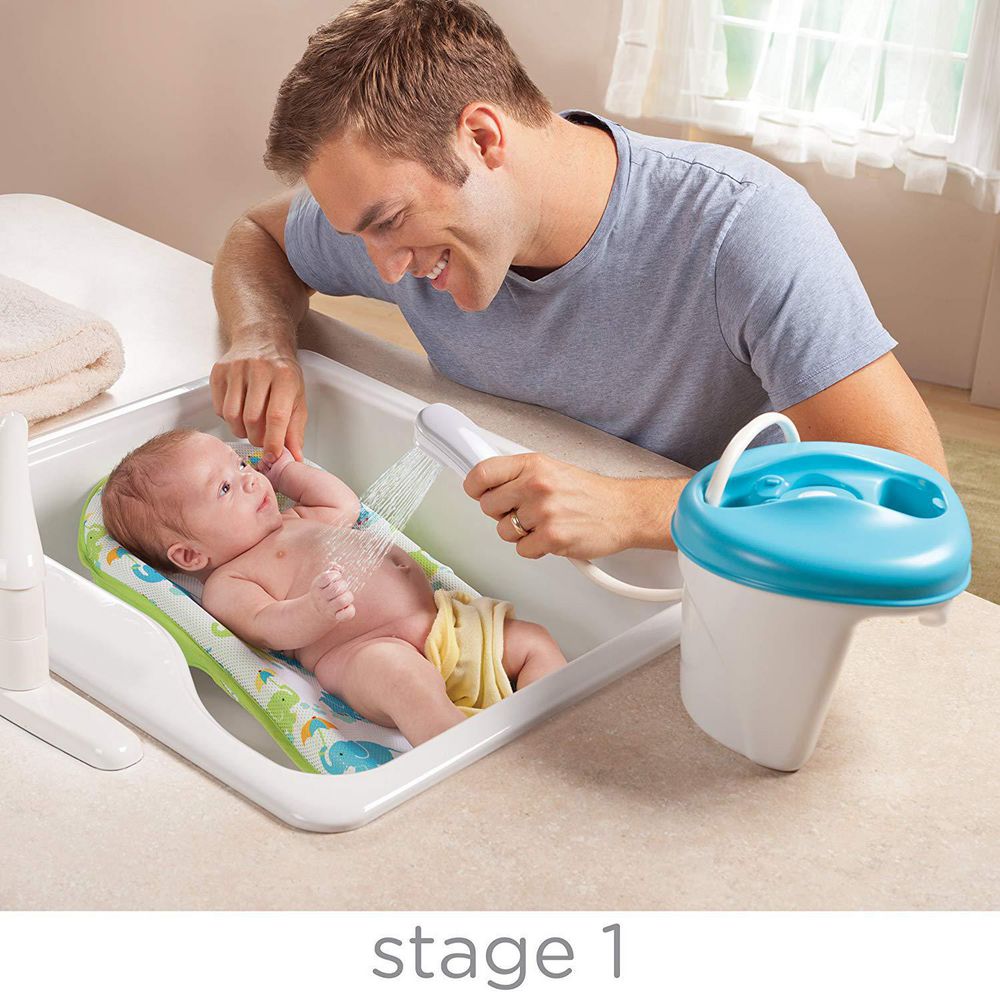 Bañera 4 Etapas Azul SUMMER INFANT S18290 img #2
