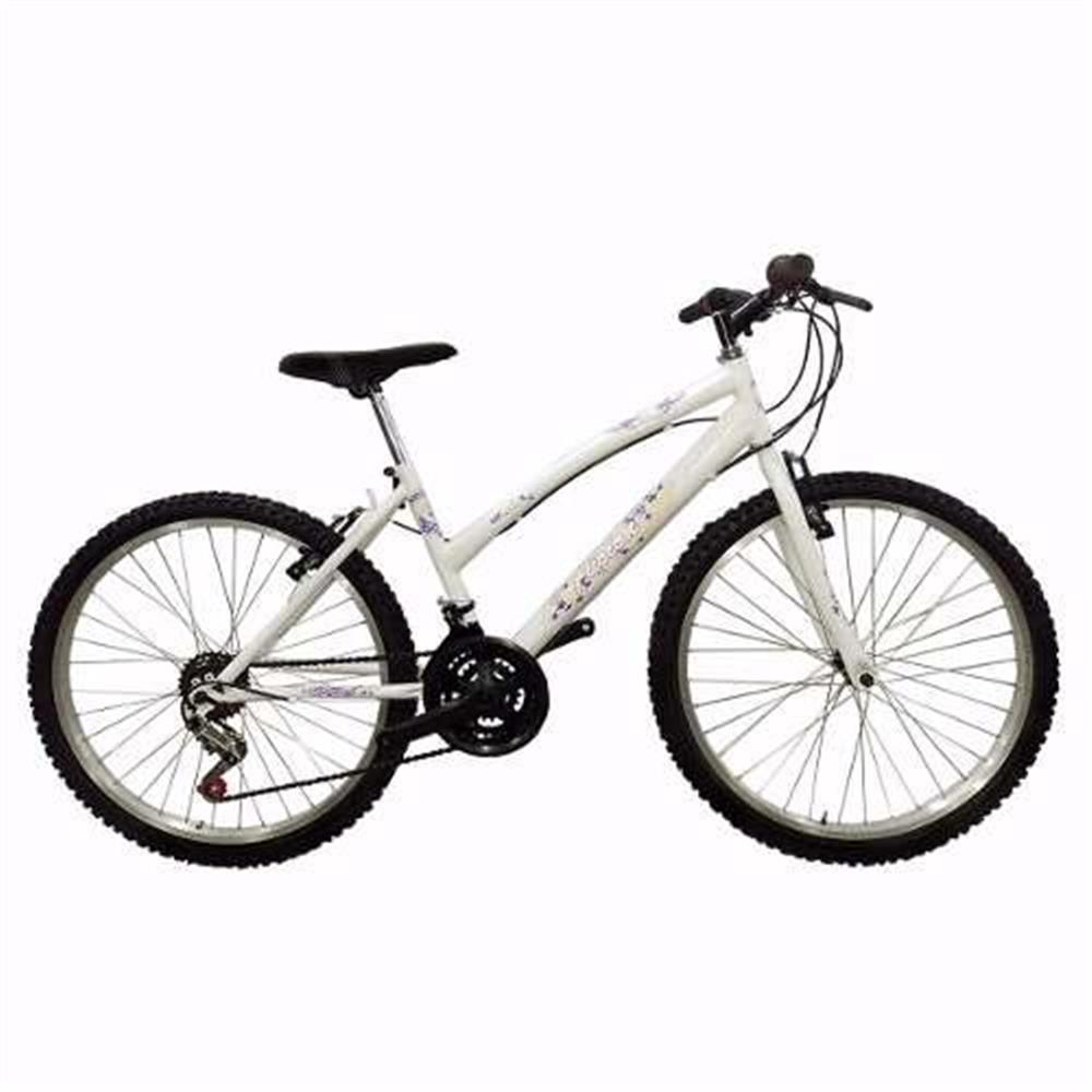 Bicicleta Todoterreno Rin 24 Aluminio Mtb Blanca img #1